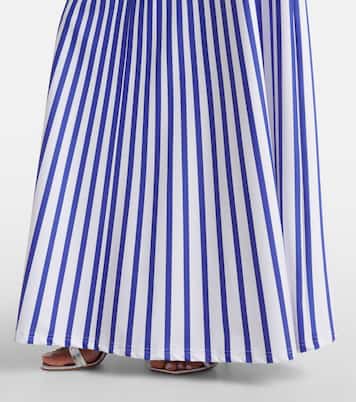 Bedrucktes Maxikleid aus Jersey | Jean Paul Gaultier