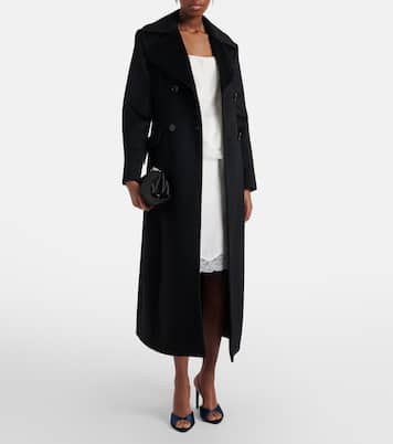 Playful Volumes lace-trimmed silk top | Dorothee Schumacher