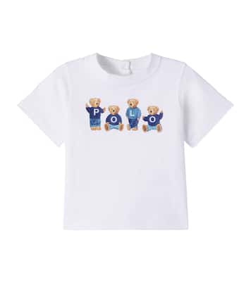 Baby printed cotton T-shirt | Polo Ralph Lauren Kids