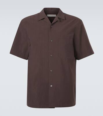 Chemise de bowling Havana en soie mélangée | Umit Benan
