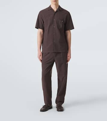 Chemise de bowling Havana en soie mélangée | Umit Benan