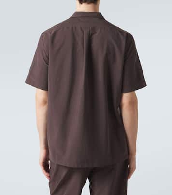 Chemise de bowling Havana en soie mélangée | Umit Benan