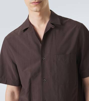 Chemise de bowling Havana en soie mélangée | Umit Benan