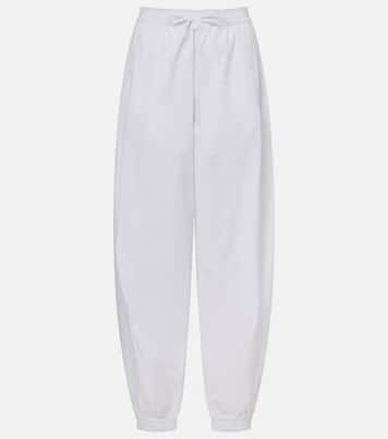 Cotton-blend wide-leg pants | Róhe