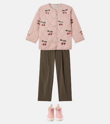 Veste Flora matelassée à sequins | Konges Sløjd