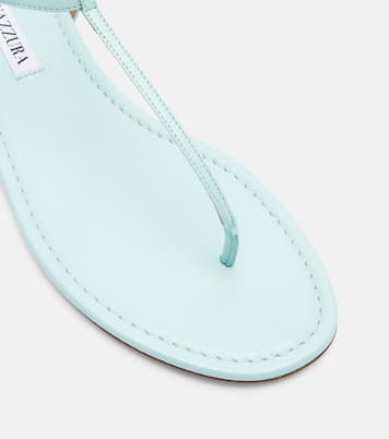 Almost Bare leather thong sandals | Aquazzura