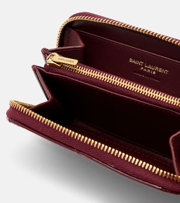 Portemonnaie Cassandre Bijou aus Lackleder | Saint Laurent