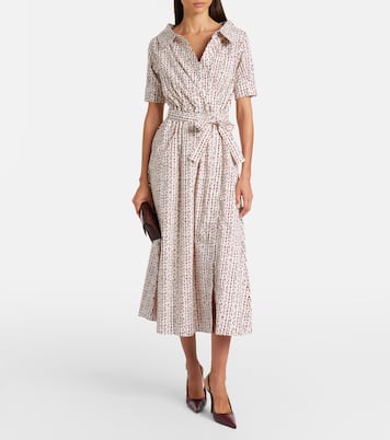 Wickelkleid Lydia aus einem Baumwollgemisch  | Altuzarra