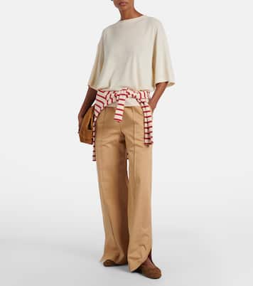 Regency woven suede ballet flats | Le Monde Béryl