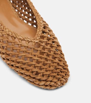 Regency woven suede ballet flats | Le Monde Béryl