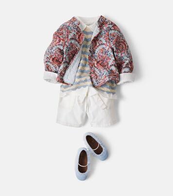 Aster paisley quilted cotton jacket | Zimmermann Kids