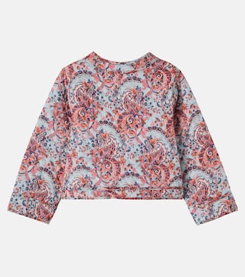 Aster paisley quilted cotton jacket | Zimmermann Kids