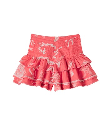 Alizee printed cotton skort | Poupette St Barth Kids