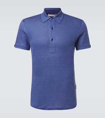 Polo Sebastian in lino | Orlebar Brown