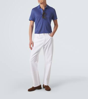 Polo Sebastian in lino | Orlebar Brown