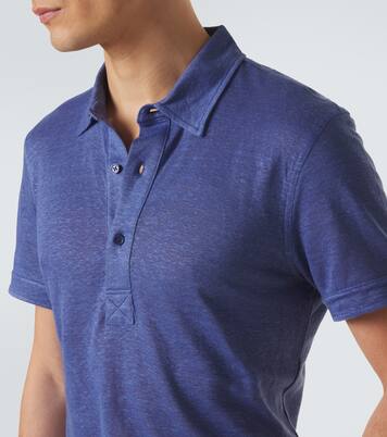 Polo Sebastian in lino | Orlebar Brown