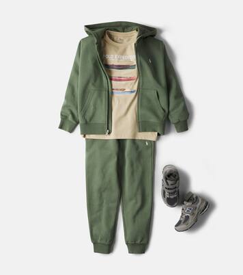 Printed cotton jersey T-shirt | Polo Ralph Lauren Kids