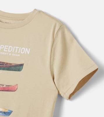 Printed cotton jersey T-shirt | Polo Ralph Lauren Kids