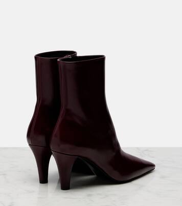 Jill leather ankle boots | Saint Laurent