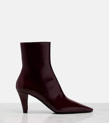 Jill leather ankle boots | Saint Laurent