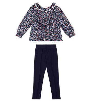 Top e pantaloni Winter Garden in cotone | Rachel Riley
