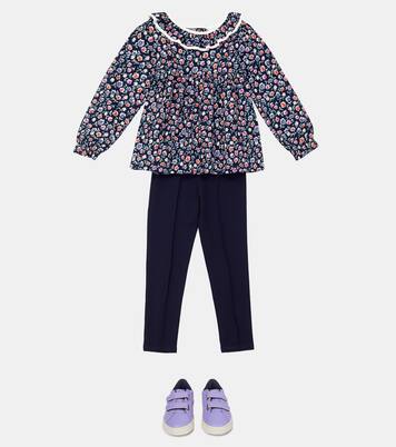 Top e pantaloni Winter Garden in cotone | Rachel Riley