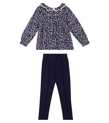 Top e pantaloni Winter Garden in cotone | Rachel Riley