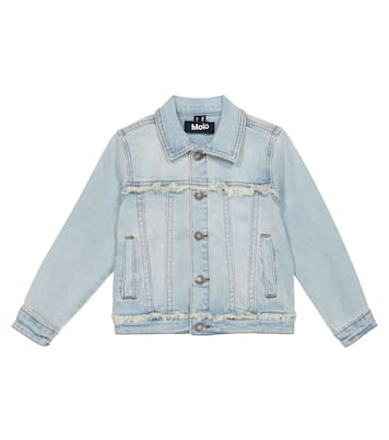 Hattie frayed denim jacket | Molo