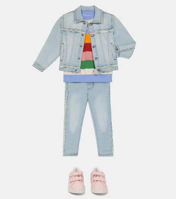 Hattie frayed denim jacket | Molo