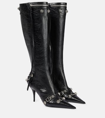 Stiefel Cagole aus Leder | Balenciaga