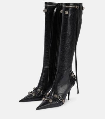 Stiefel Cagole aus Leder | Balenciaga
