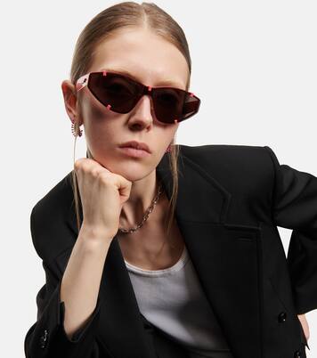 Grip shield sunglasses | Bottega Veneta