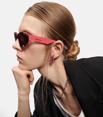 Grip shield sunglasses | Bottega Veneta