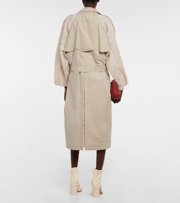 Trenchcoat aus einem Baumwollgemisch | Maison Margiela
