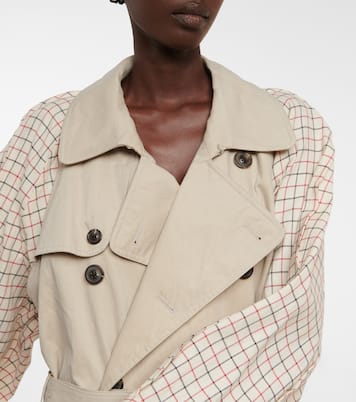 Trenchcoat aus einem Baumwollgemisch | Maison Margiela