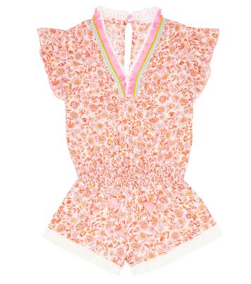 Sasha floral playsuit | Poupette St Barth Kids