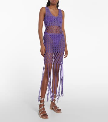 Minikleid aus Häkelstrick | Anna Kosturova