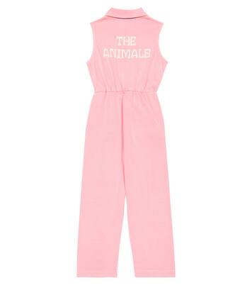 Grasshoper printed cotton jumpsuit | The Animals Observatory