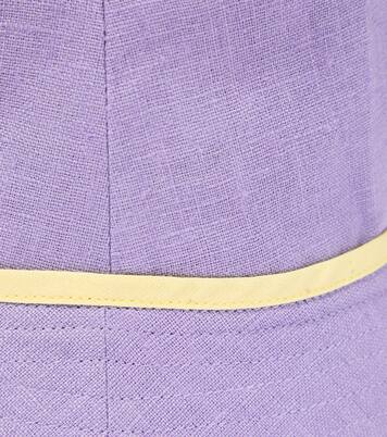 Forgetmenot linen bucket hat | Paade Mode