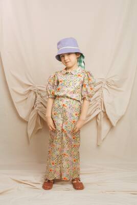 Forgetmenot linen bucket hat | Paade Mode