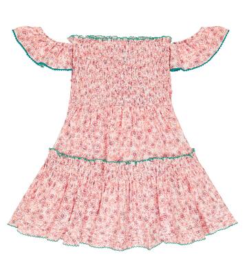 Aurora printed cotton dress | Poupette St Barth Kids