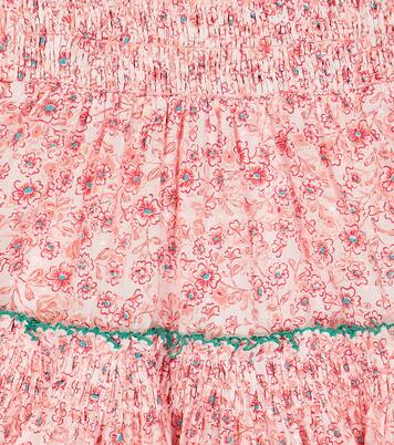 Aurora printed cotton dress | Poupette St Barth Kids