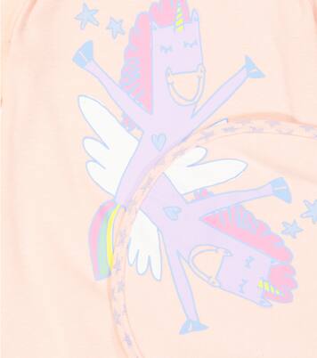 Baby - Tutina e bavaglino in jersey di cotone | Stella McCartney Kids