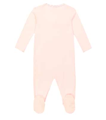 Baby - Tutina e bavaglino in jersey di cotone | Stella McCartney Kids