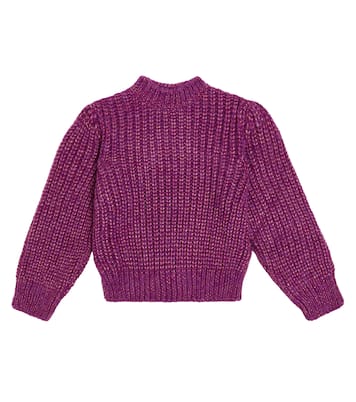 Ambrosia metallic knit sweater | The New Society