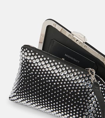 Verzierte Clutch Midnight Mini | The Attico