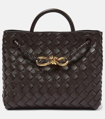 Andiamo Small leather top-handle bag | Bottega Veneta