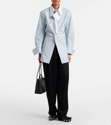 Andiamo Small leather top-handle bag | Bottega Veneta