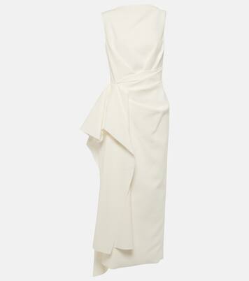 Robe midi Calatrava en crêpe | Roksanda