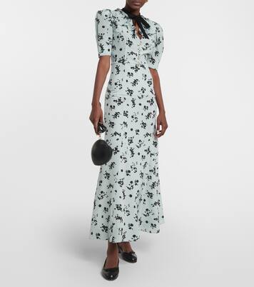 Veralli leather ballet flats | Manolo Blahnik